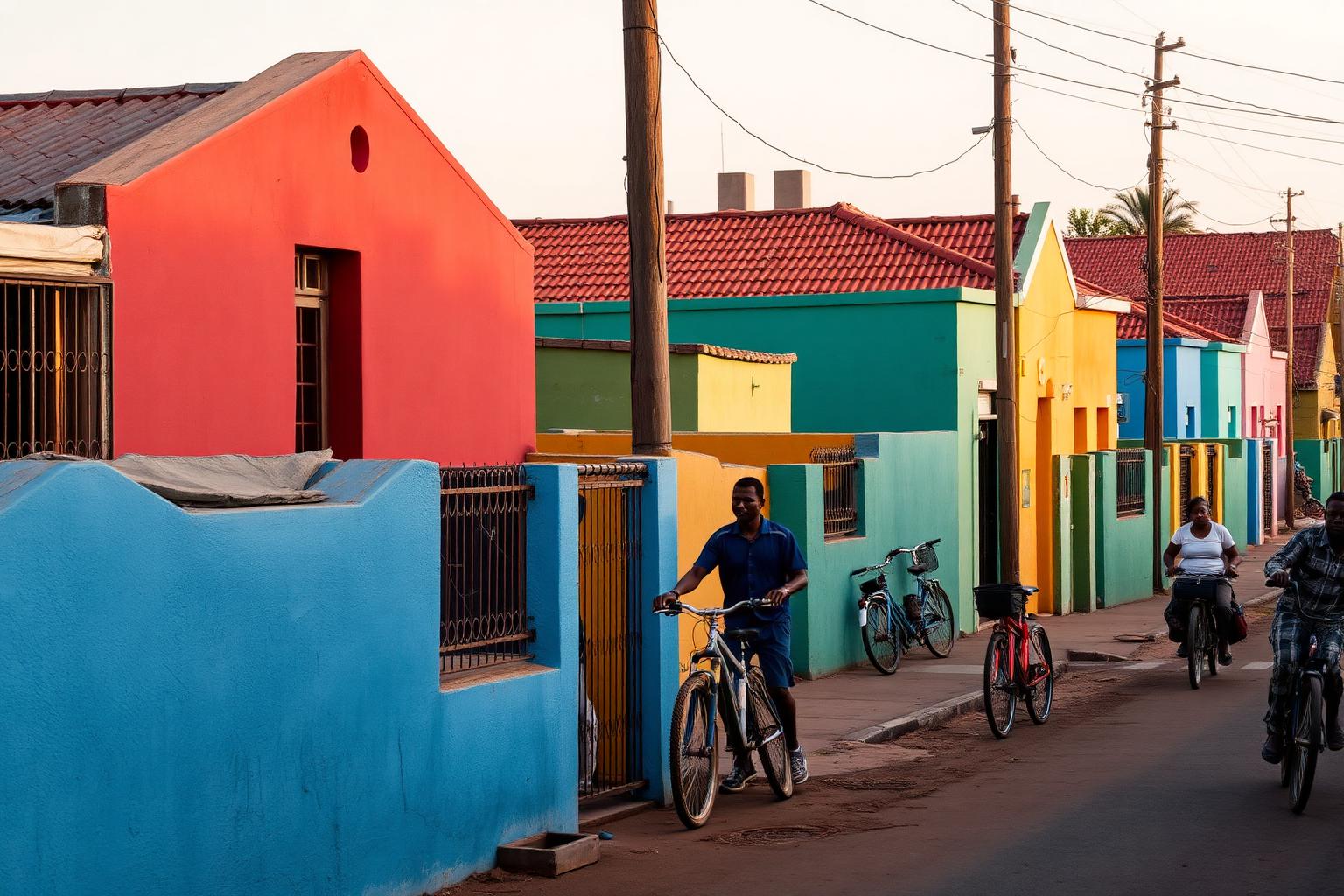 Private guided Soweto tour on Vilakazi Street in Johannesburg